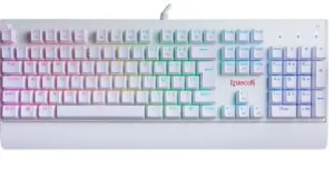 Teclado Kala Lunar White Diversos Switches | R$ 320