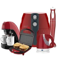 Kit Colors Vermelho Perfect Fryer Cadence R$ 439,90