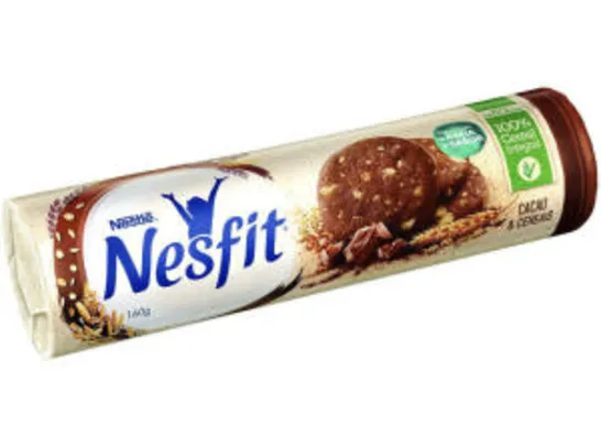 [APP/ DINHEIRO DE VOLTA] Biscoito Nesfit - Cacau e cereal - R$ 160g | R$ 1,69
