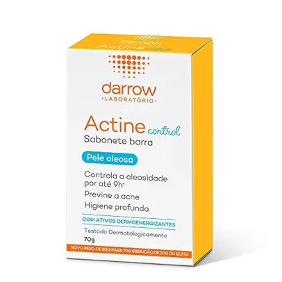 Darrow Actine Control Sabonete Barra Pele Mista A Oleosa - 70G 70G