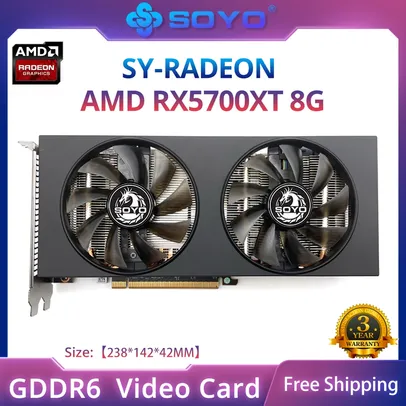 Placa de video RX 5700XT Soyo