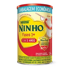 Fórmula Infantil Ninho Fases 1 , 1.2 kg (1 unidade R$58,26 ativando cupom /Prime/ Rec)