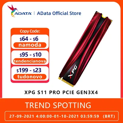 SSD Adata XPG GAMMIX S11 1TB M.2  2280 PCIe  