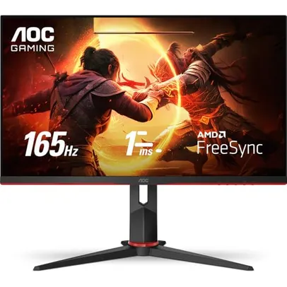 Monitor Gamer AOC Hero 27 165Hz 1ms Ajuste de Altura 27G2S/BK