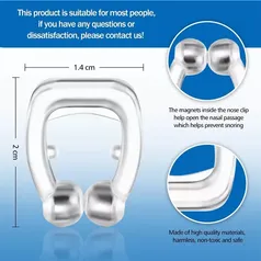 Aparelho Anti-ronco nasal magnético