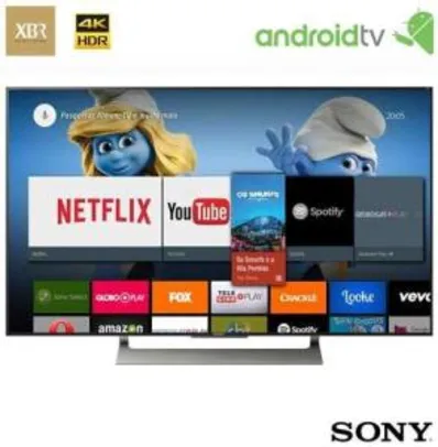 Smart TV 4K Sony LED 55” com 4K X-Reality Pro, Motionflow 960, Photo Sharing Plus e Wi-Fi - XBR-55X905E - SOXBR55X905E