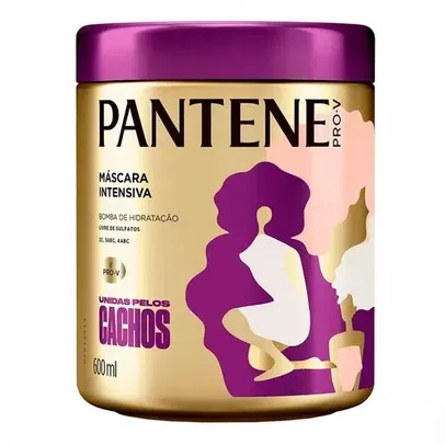 Máscara de Tratamento Capilar Pantene Unidas pelos Cachos 600ml