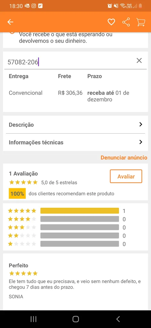 Imagen na descrição da promoção