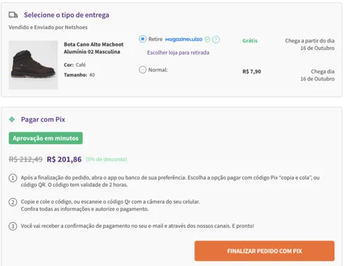 Imagen na descrição da promoção