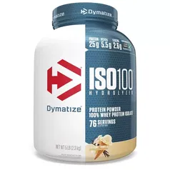Iso100 Whey 100% hydrolisado 2,3kg - Dymatize Nutrition 