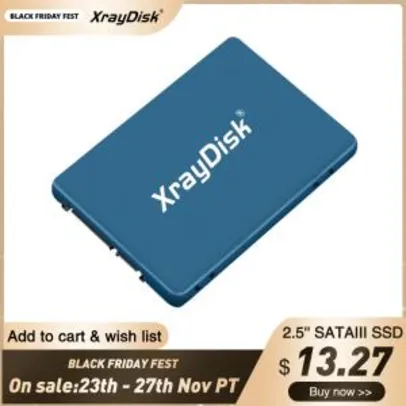 Xraydisk 2.5 satsata3 SSD 480G | R$ 247