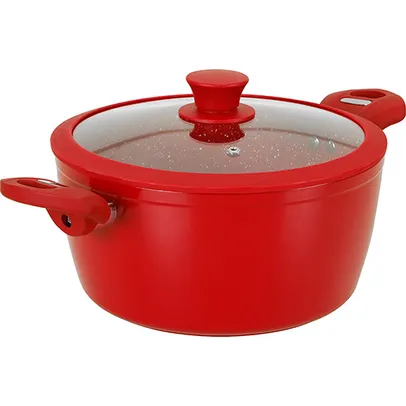 (Ame R$115)  Caçarola DreamCook Antiaderente 24cm com Tampa - Classic Home