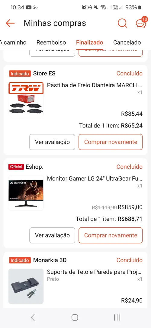 Imagen na descrição da promoção