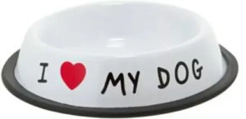 70% off - Comedouro Dog 15 cm x 21 cm x 4,5 cm – Home Style | R$ 12