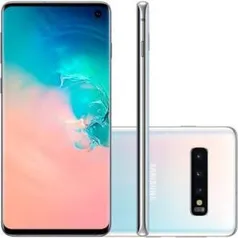 Smartphone Samsung Galaxy S10, 128GB, 16MP, Tela 6.1´, Branco