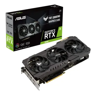 Placa de Vídeo Asus TUF-RTX3080-O12G-GAMING 90YV0FB8-M0NA00