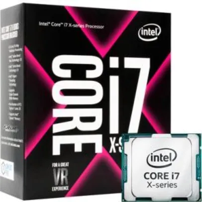 Processador Intel Core i7-7740X Kaby Lake, Cache 8MB, 4.3GHz (4.5GHz Max Turbo), LGA 2066 - BX80677I77740X - R$1065