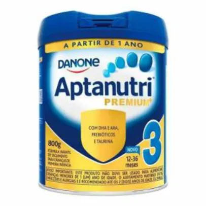 Fórmula Infantil Aptanutri Premium 3 com 800g | R$23