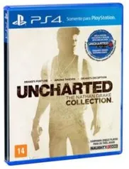 Jogo ps4 uncharted collection the Nathan Drake collection - R$ 50