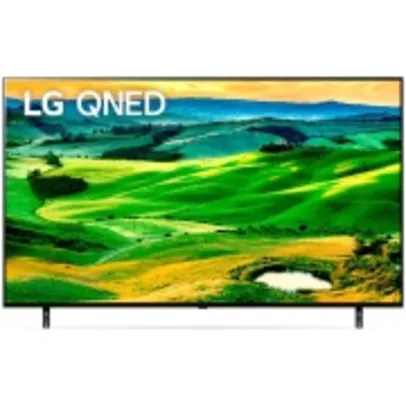 Smart TV QNED 55&quot; LG NanoCell 4K/Ultra HD 55QNED80SQA - Wi-Fi 4 HDMI 2 USB