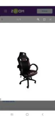 [Cupom + AME] Cadeira Gamer Elite Preta R$720