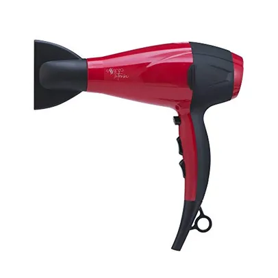 Secador de Cabelo Profissional Essenza - AC 2000W-220V com Gerador de Ions + Bag - EB045, Multilaser, EB045 , Vermelho