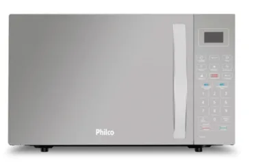 Micro-ondas Philco 26 Litros Branco Espelhado PMO26EB | R$433