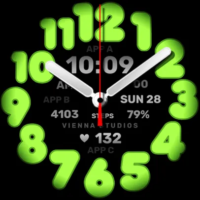 CLASSIC Analog Watchface VS126 – WearOs