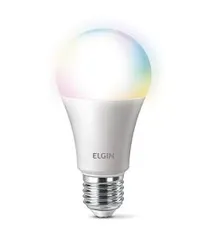 [PRIME] Smart Lâmpada Led Colors, 10w Bivolt Wi-FI - Elgin, compatível com Alexa | R$60