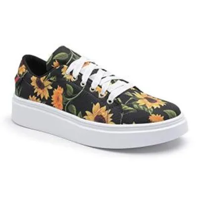 Sapatenis Snapshoes Feminino Girassol