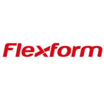15% de desconto com o cupom +10% do PIX/Boleto na Flexform