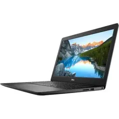 [CLUBE DA LU R$ 1360] Notebook Dell Inspiron I3 4GB 1TB LED 15,6" Linux Preto | R$ 1530