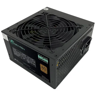 Fonte ATX 500W 80 Plus Bronze PFC Ativo DN500 Draxen