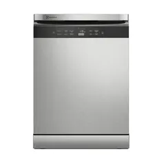 (Primeira Compra) Lava-Louças Electrolux 14 Serviços Inox com Função Higienizar Compras (LL14X) 