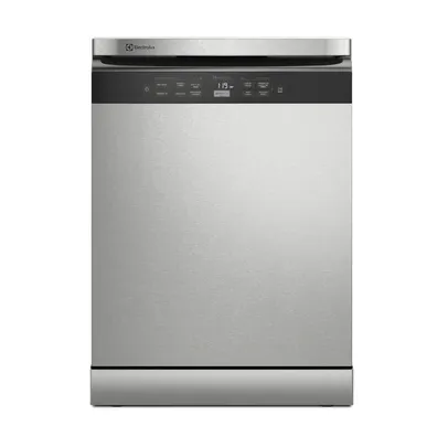 (Primeira Compra) Lava-Louças Electrolux 14 Serviços Inox com Função Higienizar Compras (LL14X) 