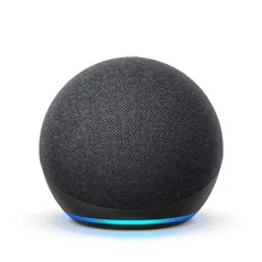 Echo Dot (4ª Geração) com Alexa, Amazon Smart Speaker Preto - B084DWCZ