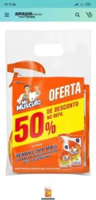 [Prime] Mr Músculo Cozinha Total com Borrifador | R$11