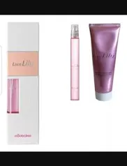 Kit Love Lily Mini: Eau de Parfum, 10ml + Creme Acetinado, 40g