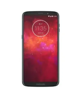 [A VISTA] Smartphone Motorola Moto Z3 Play 64GB Indigo Tela 6" Câmera 12MP