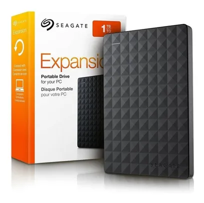 [internacional] HD Externo 1TB Seagate Expansion USB 3.0 | R$ 260