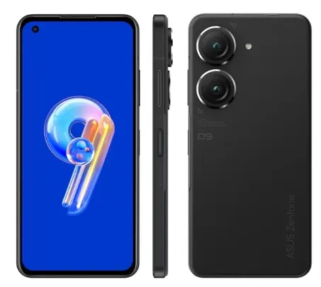 [Ouro] Smartphone Asus Zenfone 9 128GB 5G Preto Qualcomm - Snapdragon 