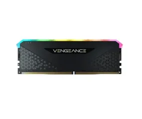 Memória RAM Corsair Vengeance RGB RS, 8GB, 3200MHz, DDR4, CL16, Preto - CMG8GX4M1E3200C16