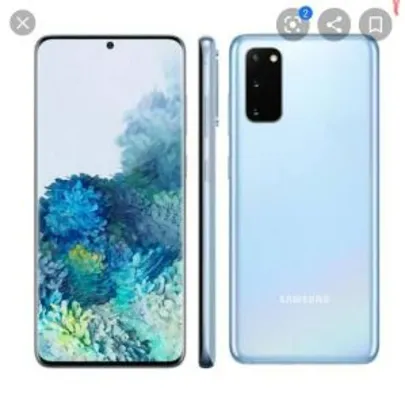 Smartphone Samsung Galaxy S20+ 128GB Cloud Blue | R$3.635