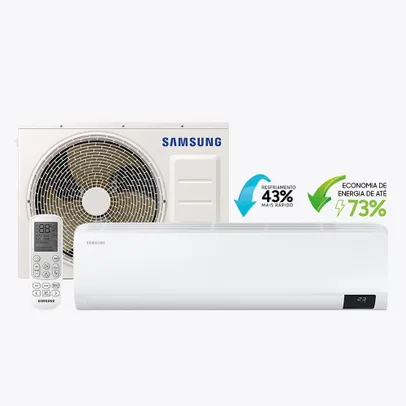 Ar Condicionado Split Digital Inverter Ultra Samsung 12000 Btus Quente/frio 220V Monofasico AR12TSHZDWKNAZ