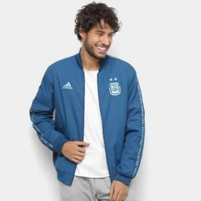 Jaqueta Argentina Hino Adidas Masculina - Azul | R$170
