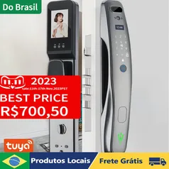 [Do Brasil] Fechadura Digital Tuya Wifi com Leitor Facial