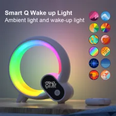 Smart Q Wake Up Light, Luz Ambiente Noturna, Regulável, Decorativa, Birthday Gift, Quarto de Criança, Novidade| |   - AliExpress