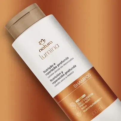 Shampoo Nutritivo para Cabelos Secos ou Ressecados Lumina