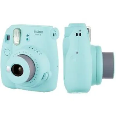 Câmera Instantânea Fuji Instax Mini 9 Azul Aqua Fuji Film CX 1 UN R$ 270
