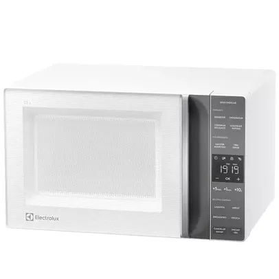 Forno de Micro-ondas Electrolux Efficient ME23B com Função Manter Aquecido Branco - 23 L